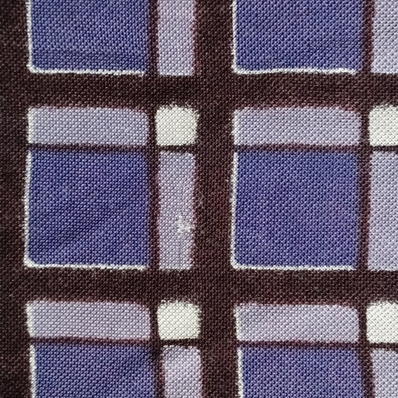 Marc by Marc Jacobs "Skipper" Blue Check Sweatshirt- Sz. Lrg - Picture 10 of 15